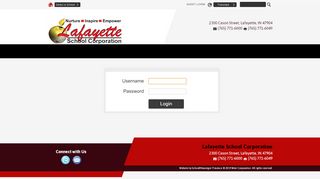 
                            9. Login - Lafayette School Corporation