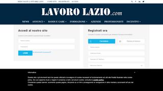 
                            1. Login - Lavoro Lazio