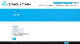 
                            2. Login - L'Eco della Stampa