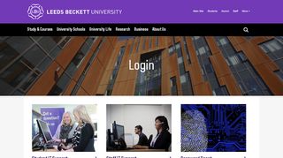 
                            2. Login - Leeds Beckett University