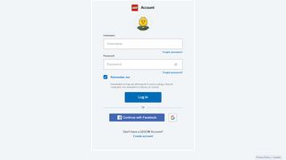 
                            8. Login - LEGO Ideas