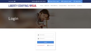 
                            10. Login – Liberty Staffing USA