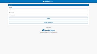 
                            3. Login - live.housingjigsaw.co.uk