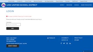 
                            2. Login - Lodi Unified School District