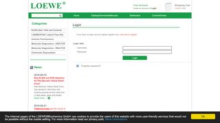 
                            7. Login - Loewe Biochemica GmbH