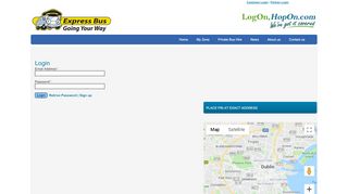 
                            4. Login - LogonHopon.com - Dublin Airport Bus