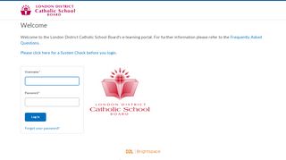 
                            3. Login - London District Catholic School Board - LDCSB elearning