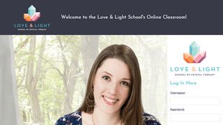 
                            5. Login - Love & Light School of Crystal Therapy Courses