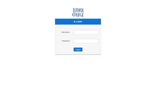 
                            2. Login | Luther College