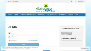 
                            5. Login - Madeira Island News Blog