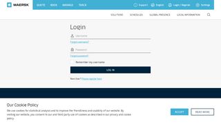 
                            4. Login - Maersk Identity and Access Management Portal