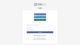 
                            1. Login | MapMeo.com Jobbörse