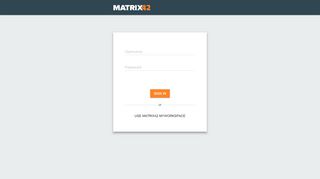 
                            5. Login - Matrix42