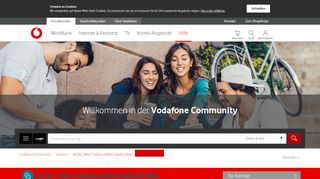 
                            7. Login Mein Kabel - Vodafone Community