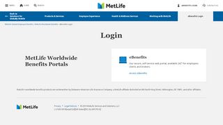 
                            9. Login - MetLife