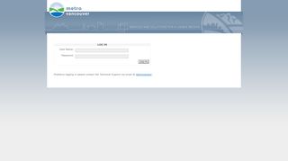 
                            3. Login - Metro Vancouver