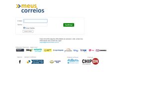 
                            5. Login MeusCorreios