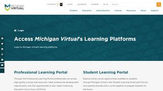 
                            1. Login - Michigan Virtual