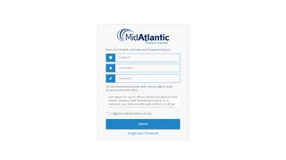 
                            6. Login - Mid Atlantic Finance Company