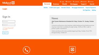 
                            8. Login | Midland States Bank