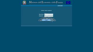 
                            8. Login - Ministero dell‘Economia e delle Finanze