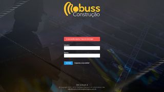 
                            1. Login MOBUSS Construção - mega.mobuss.com.br