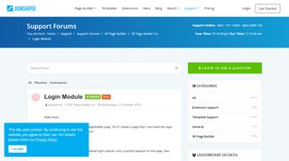 
                            2. Login Module - JoomShaper