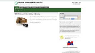 
                            6. Login - Monroe Hardware Company