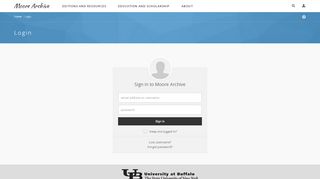 
                            8. Login - Moore Archive