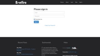 
                            1. Login : My Bonfire