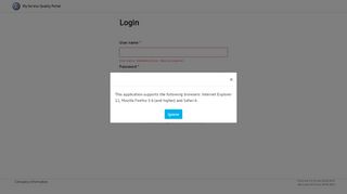 
                            2. Login - My Service Quality Portal