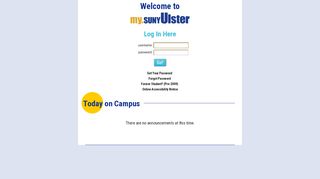 
                            2. Login - My SUNY Ulster