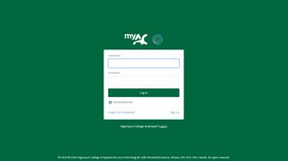 
                            7. Login | myACint - Algonquin College