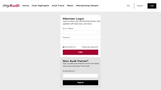 
                            9. Login | myAudi