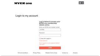 
                            9. login - MYER one