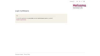 
                            4. Login myHelsana - Helsana Versicherung AG