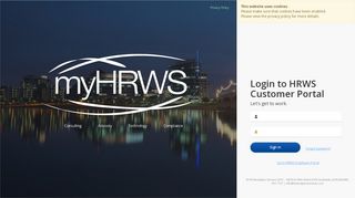 
                            3. Login - myHRWS