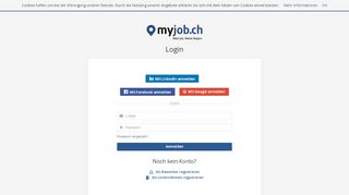 
                            5. Login | myjob.ch