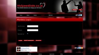 
                            1. Login | MySpeedDate