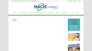 
                            8. Login | NACM Connect