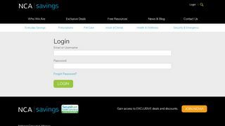 
                            6. Login | National Consumer Alliance