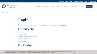 
                            9. Login - National University - nu.edu