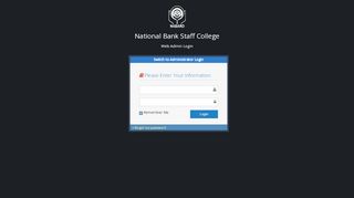 
                            10. Login - NBSC