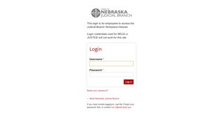 
                            2. Login | Nebraska Judicial Branch