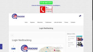 
                            2. Login Nedtracking | NedTracking - Soluciones tecnológicas