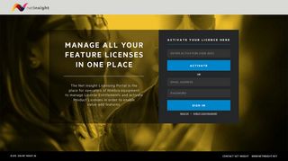 
                            6. Login | Net Insight's Licensing Portal