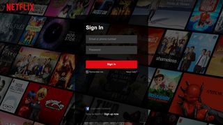 
                            2. Login - Netflix