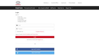 
                            6. Login - New Cars Toyota Australia: Prices, Service …