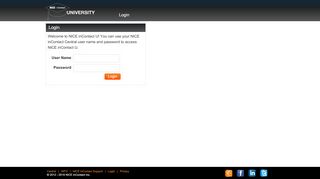 
                            6. Login - NICE inContact