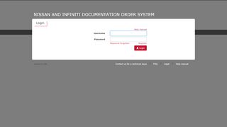 
                            5. Login - NISSAN and INFINITI Documentation order …